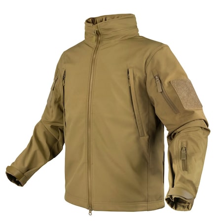 Condor Outdoor Products SUMMIT SOFTSHELL JACKET, COYOTE BROWN, S 602-498-S